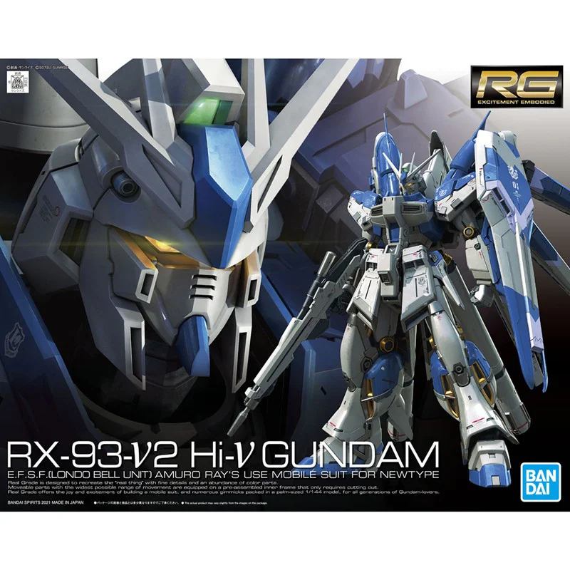Model Anime GUNDAM Asli dari B - Bandai Model Gundam Rg ulasan dan harga
