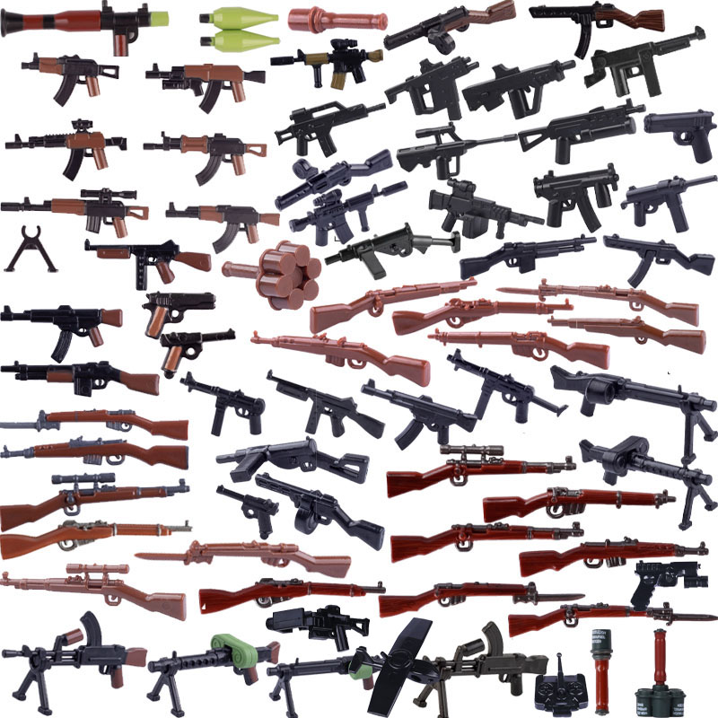 WW2 Aksesori tentara militer s - Lego Minifigure Holder ulasan dan harga
