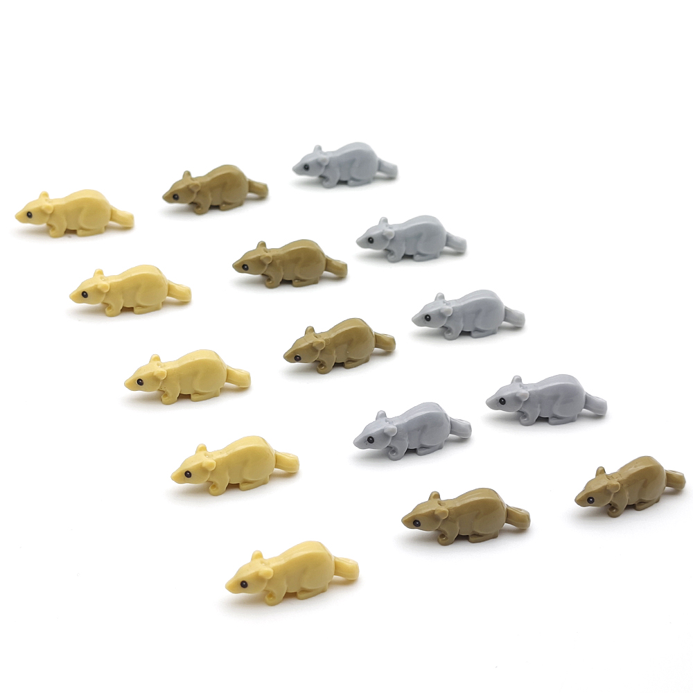 5 Buah Blok Bangunan Tikus Hew - Lego Set City ulasan dan harga