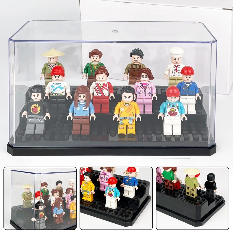 Kotak Display Minifigur Akrili - Lego Minifigure Holder ulasan dan harga