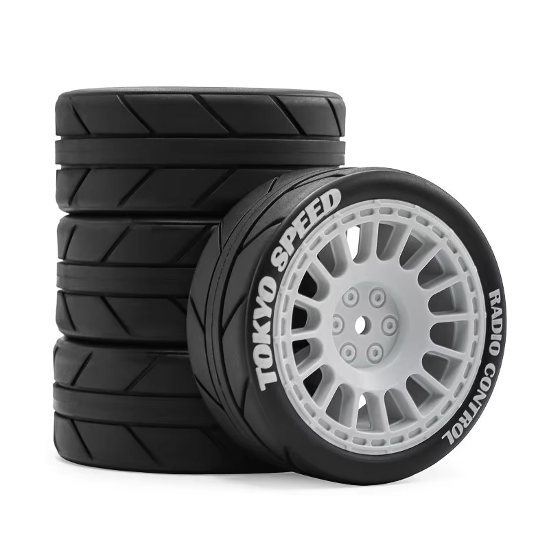 4Pcs Set Ban Roda Drift Rally  - Tamiya Model Rc Car ulasan dan harga