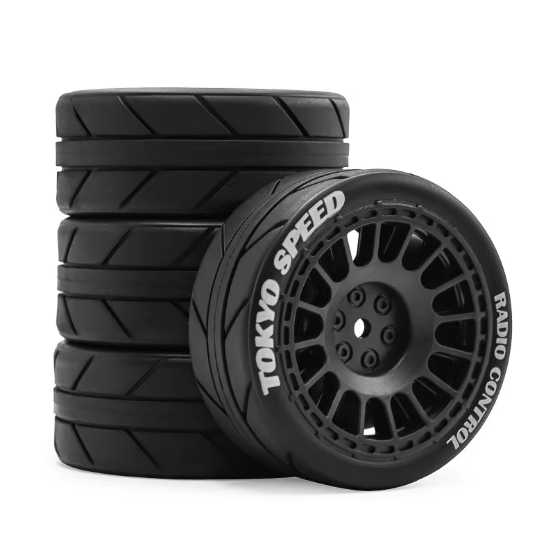 4Pcs Set Ban Roda Drift Rally  - Tamiya Model Rc Car ulasan dan harga